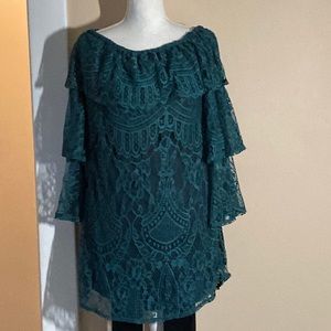 Green Lace Dress